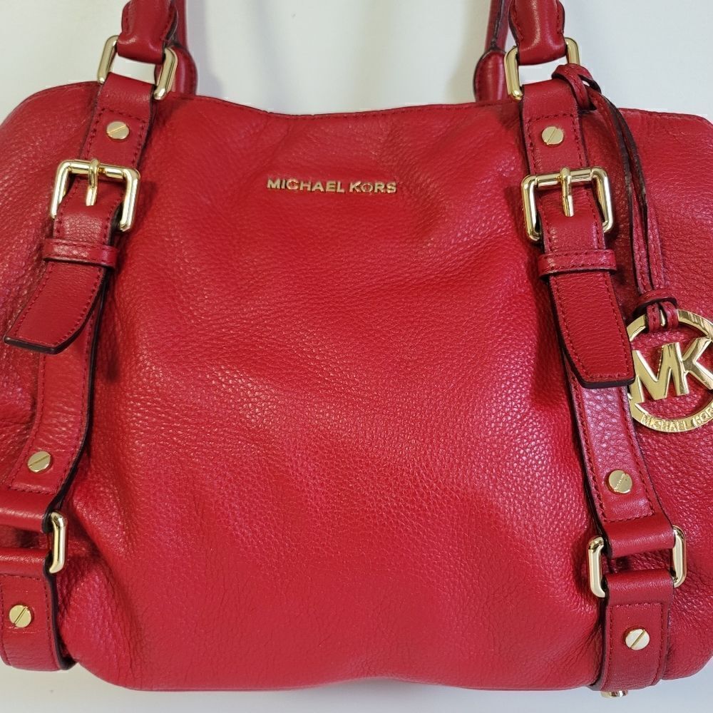 Michael Kors Bedford Leather Large satchel bag - Picture 7 of 16